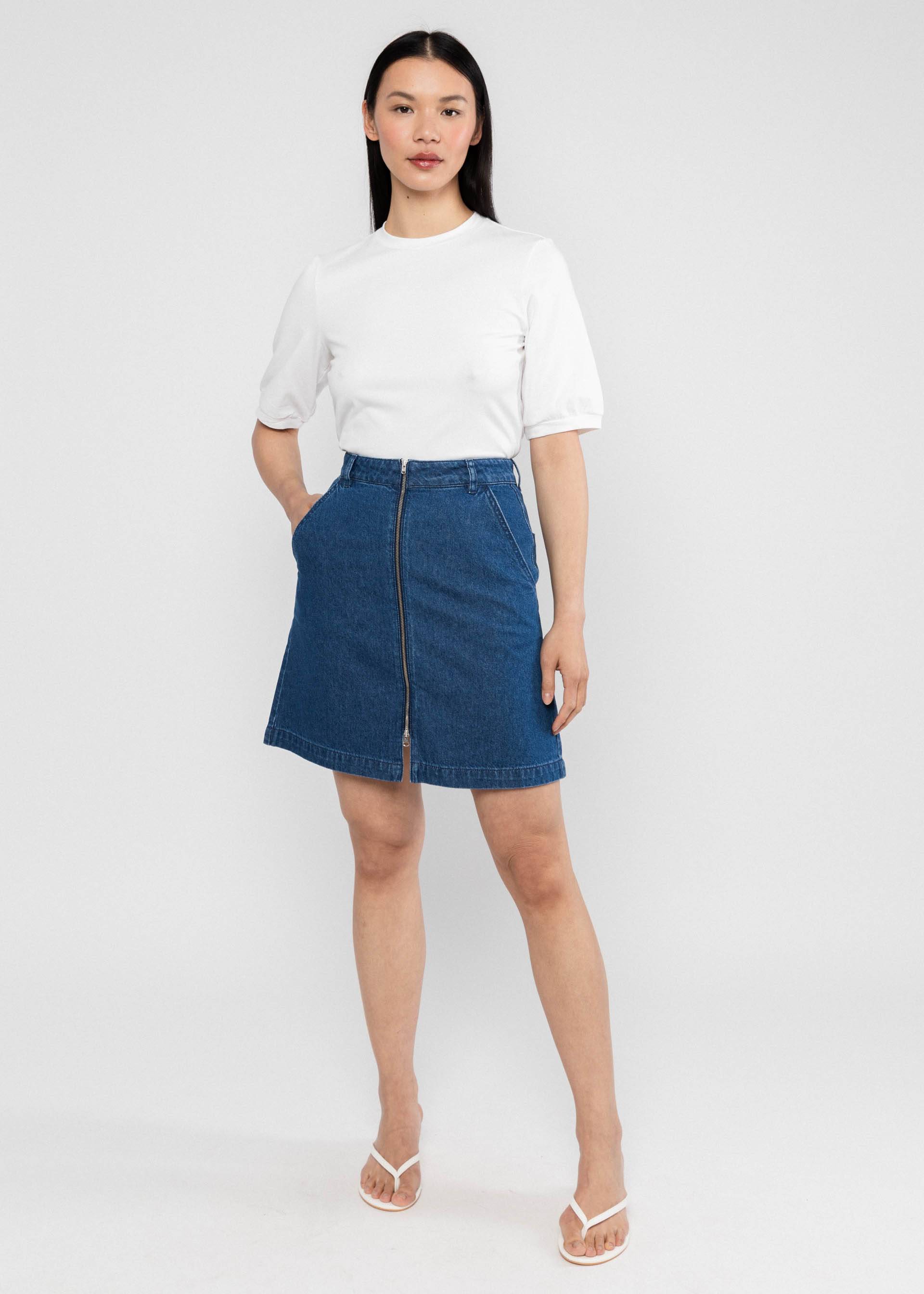 Jeansrock Coquetry Charm, ocean indigo denim, R&ouml;cke, Blau