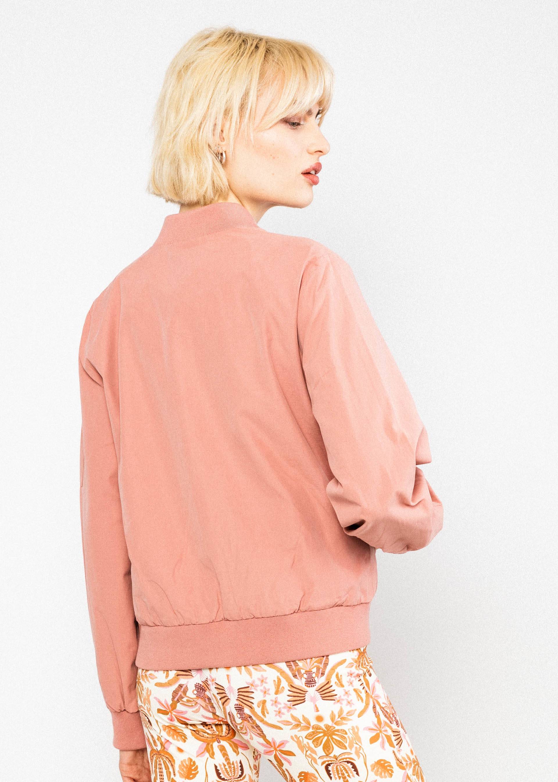 Blouson Wild Heart, desert sand rose plain, Jackets & Coats, Pink