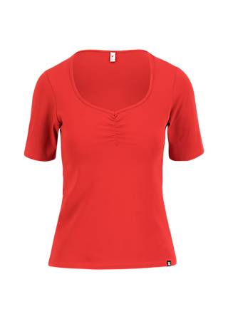 T-Shirt Balconnet F&eacute;minin, summer cherry red, Shirts, Rot