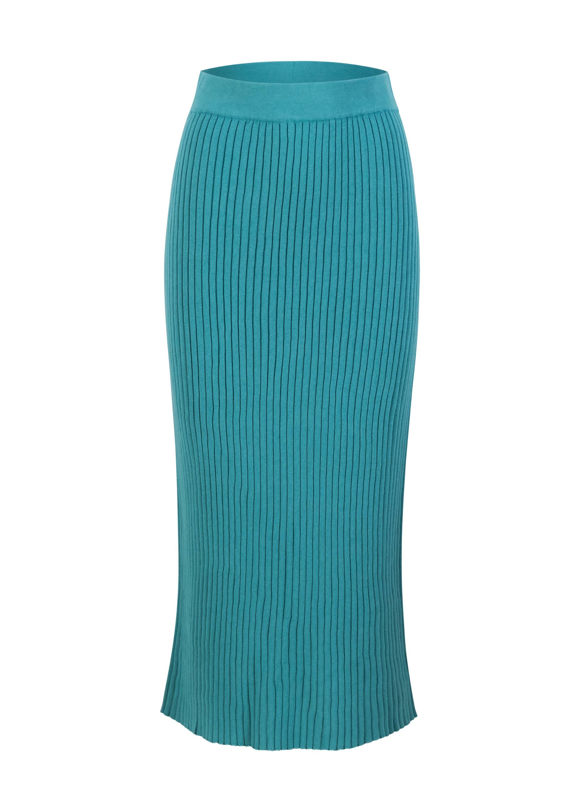 Midirock Dream Weaver, winter sky blue rib, Röcke, Blau