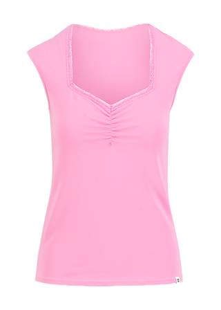 Top Let Romance Rule, summer strawberry pink, Shirts, Rosa
