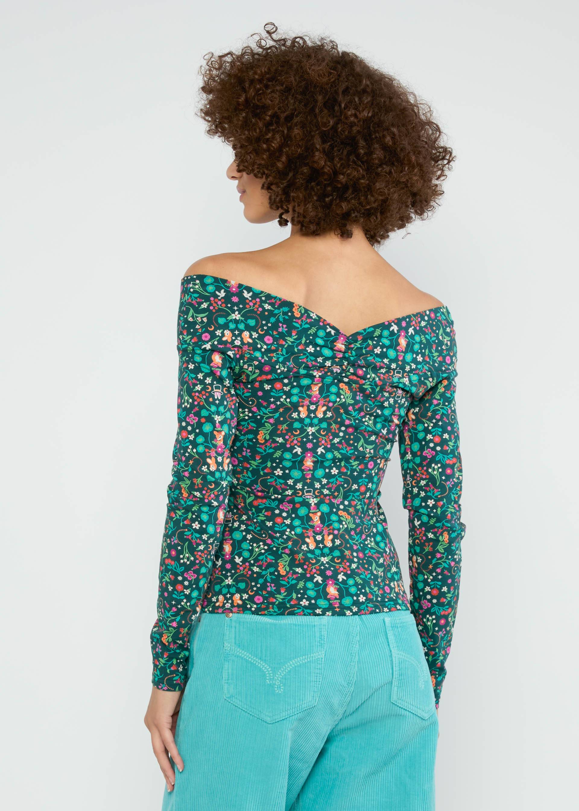 Longsleeve Lovebirds Kiss, magic show stars, Shirts, Grün