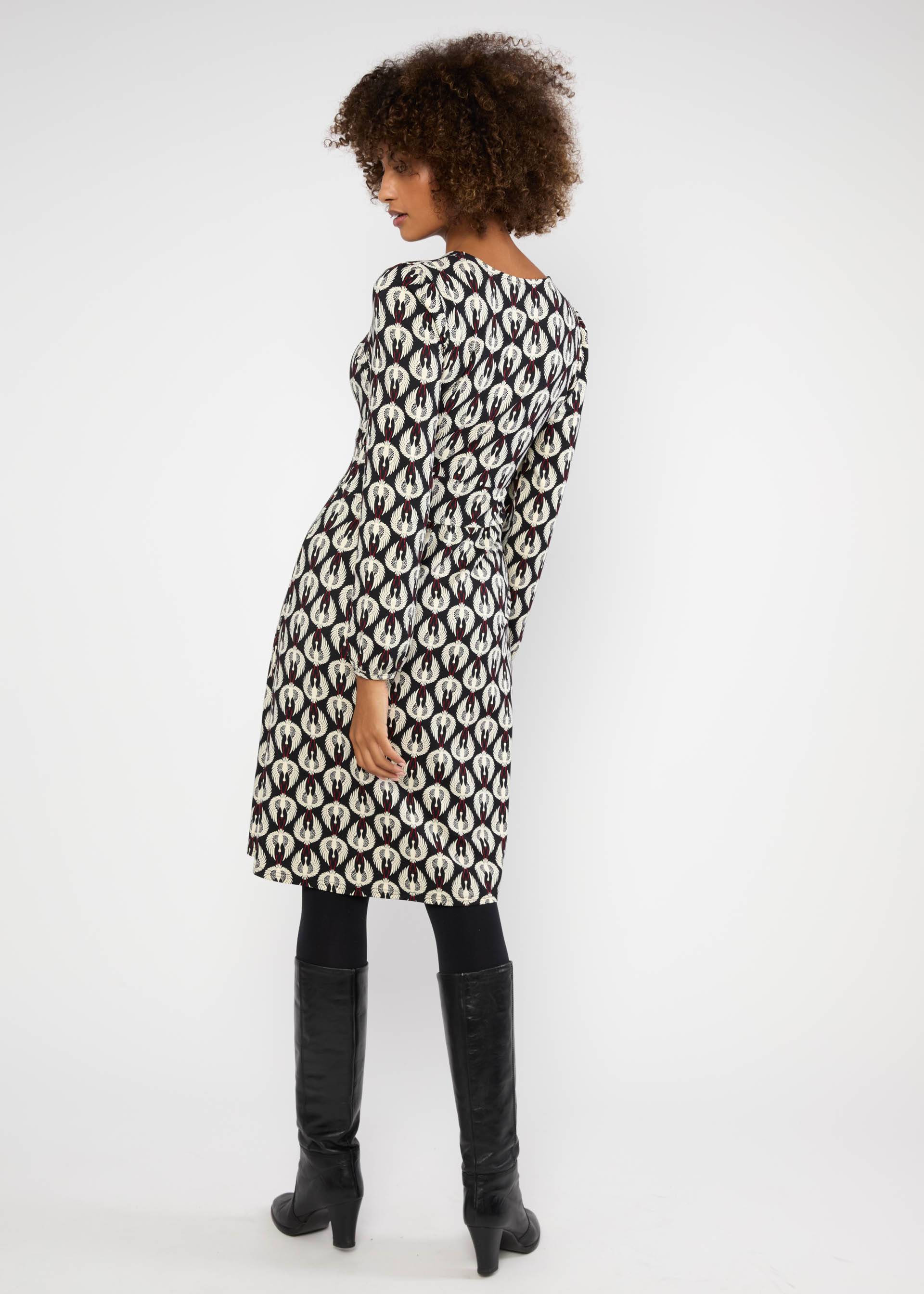 Jerseykleid Something old Something new, crane covey, Kleider, Schwarz