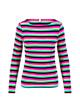 Breton shirt Sweet Sailorette, magical rainbow stripes, Tops, Black