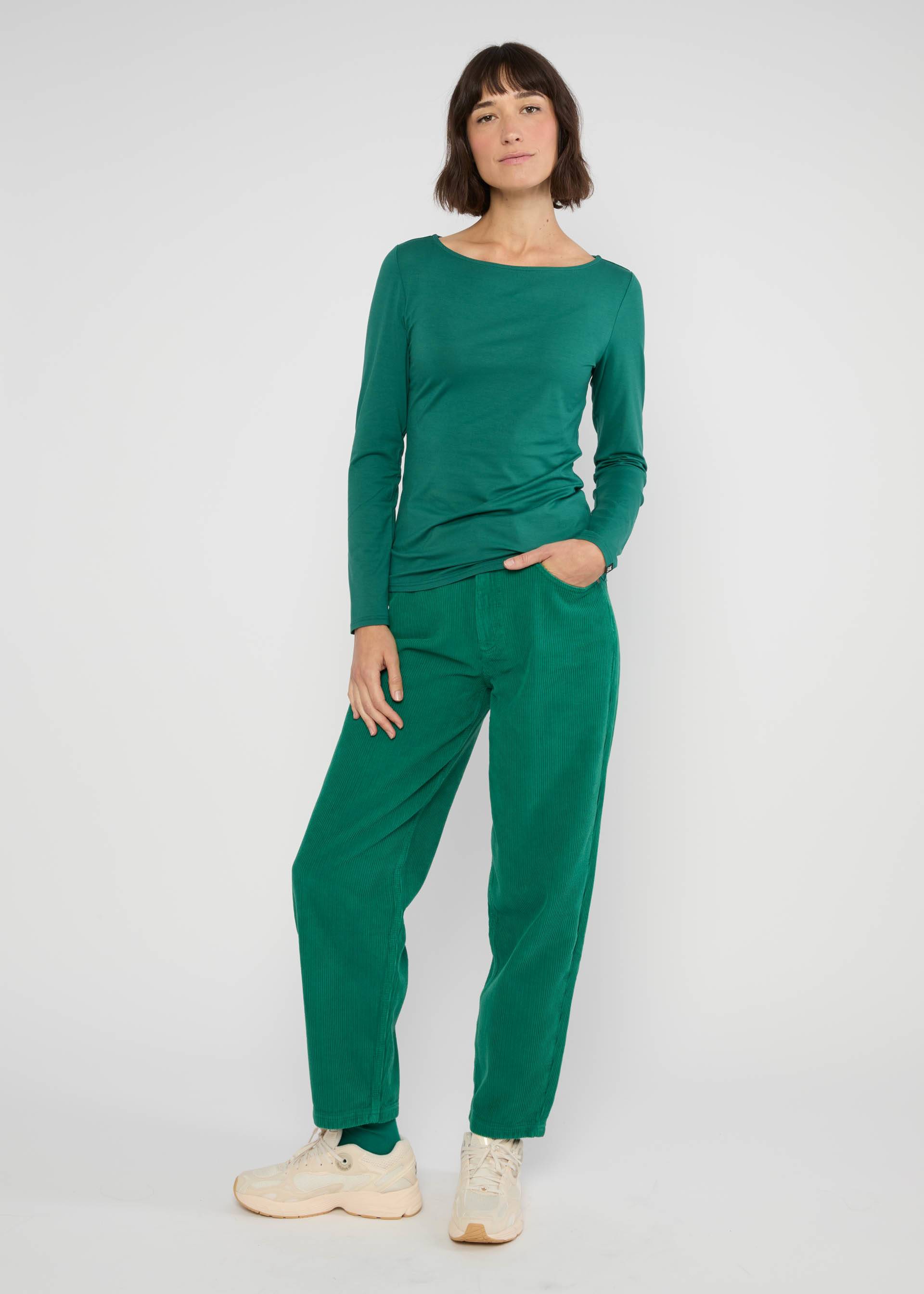 Longsleeve Sweet Sailorette, scandalous green, Tops, Green