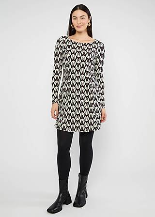 Minikleid Swing Lovers, crane covey, Kleider, Schwarz