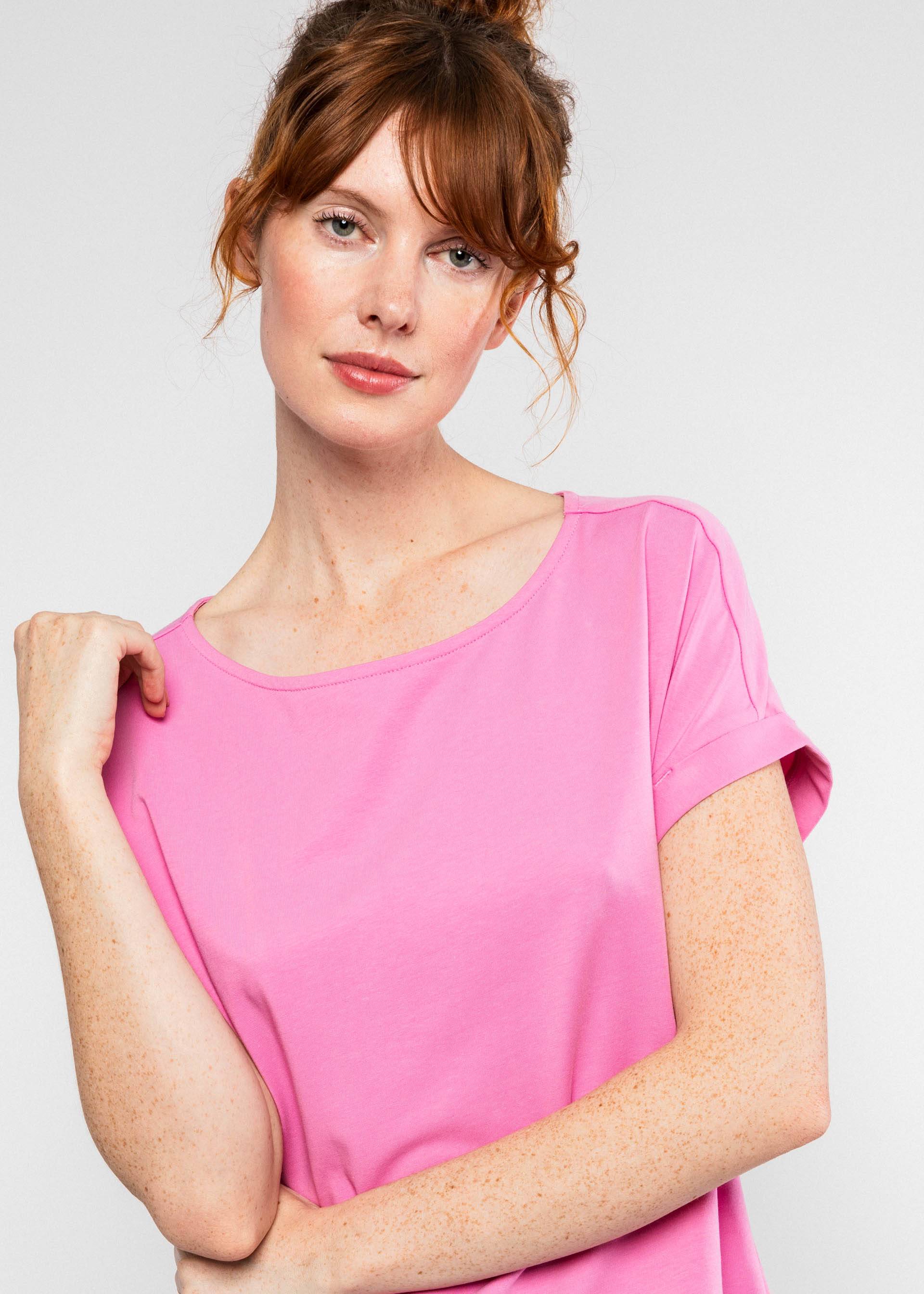 Jersey Top Glow and Grow, summer strawberry pink, Tops, Pink