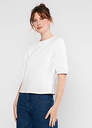 T-Shirt Gracious Gretchen, dancing in white, Shirts, Wei&szlig;