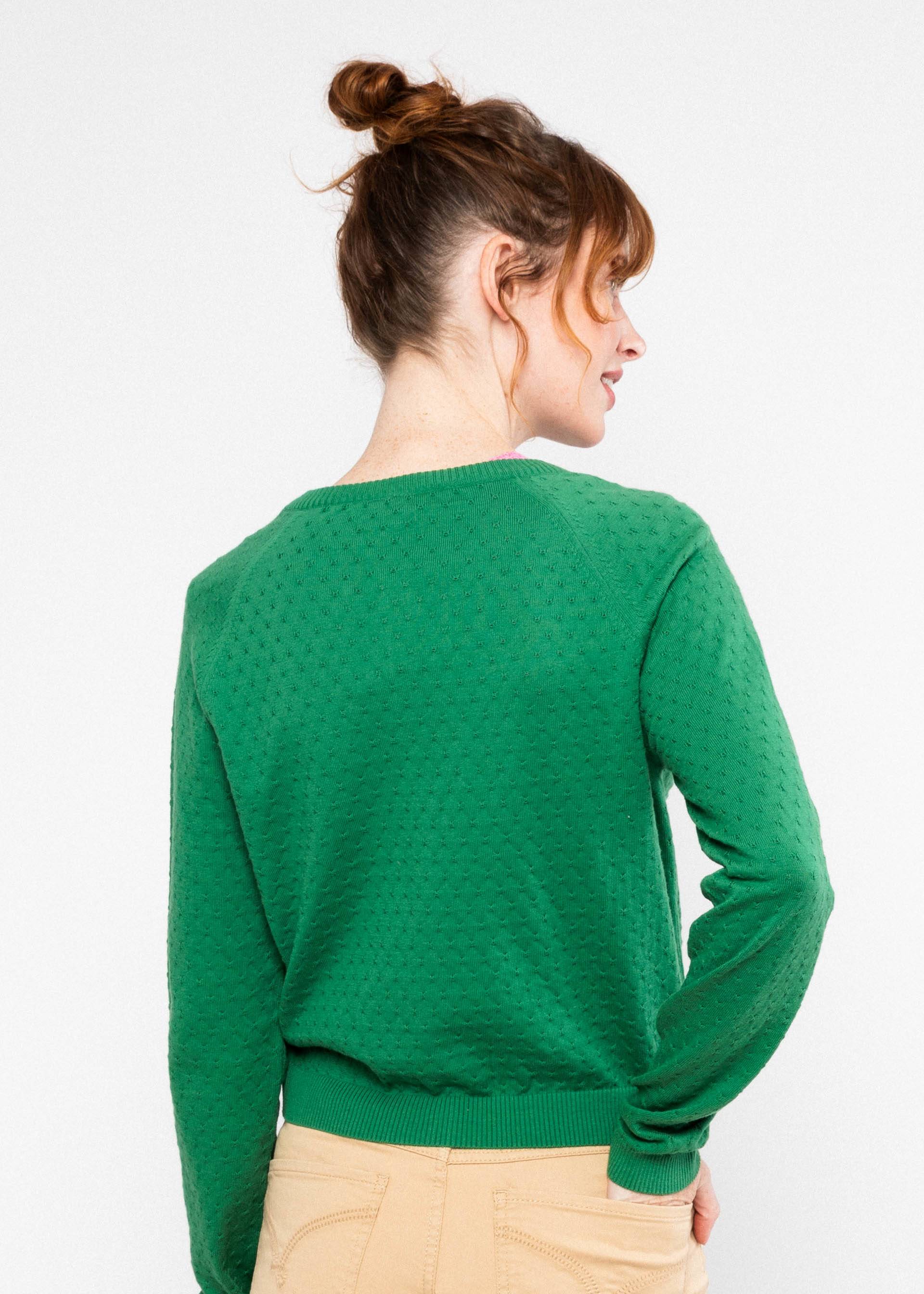 Cardigan Sweet Knit, green grapes fruit, Cardigans, Green