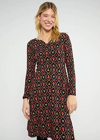 Jerseykleid Froggy Queen, rose hip hella, Kleider, Schwarz