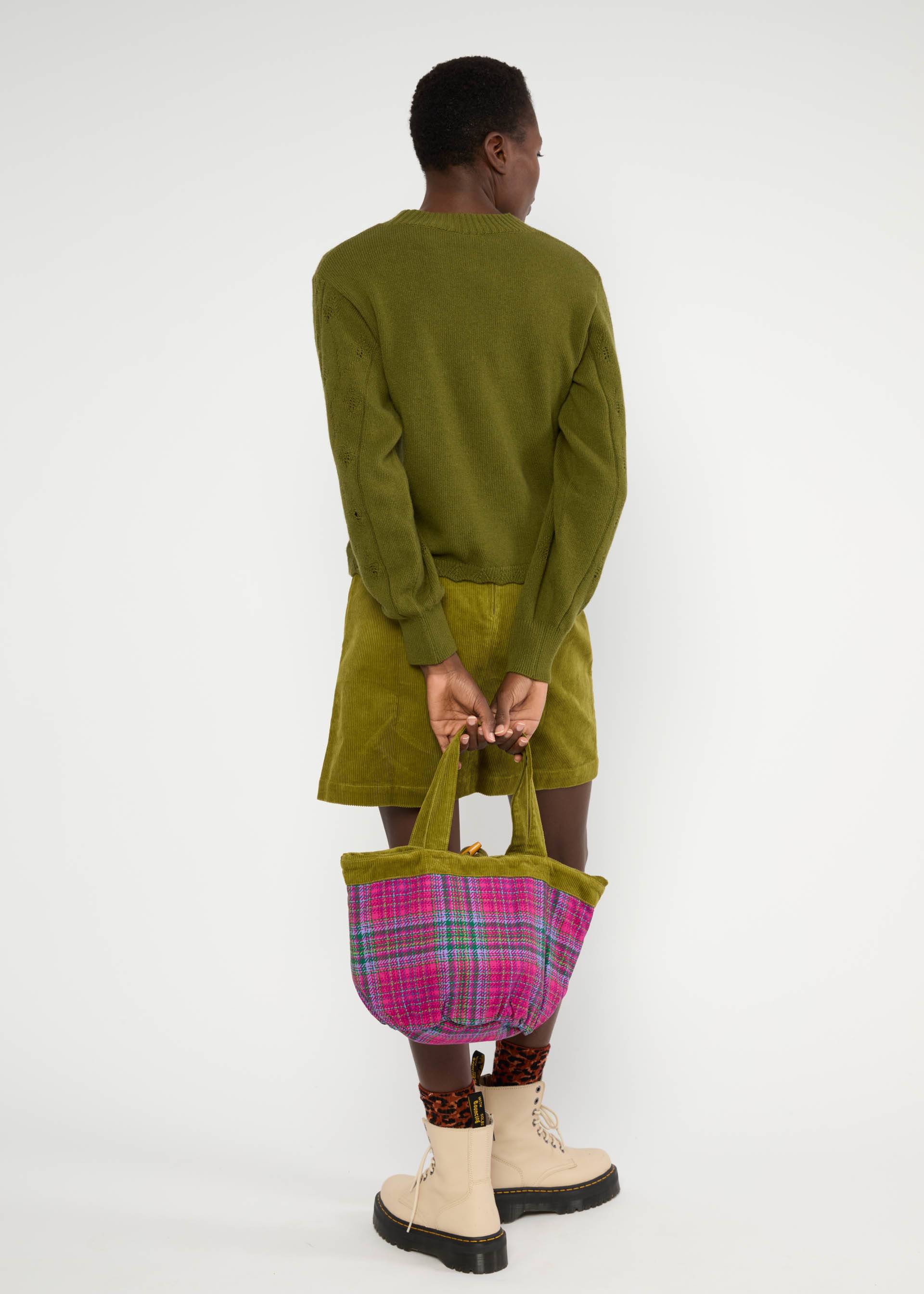 Cordrock Dreamy Eyes, dense forest khaki, Röcke, Grün