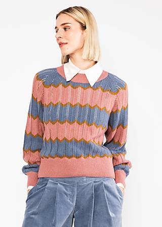 Wollpullover Cosy Zig Zag