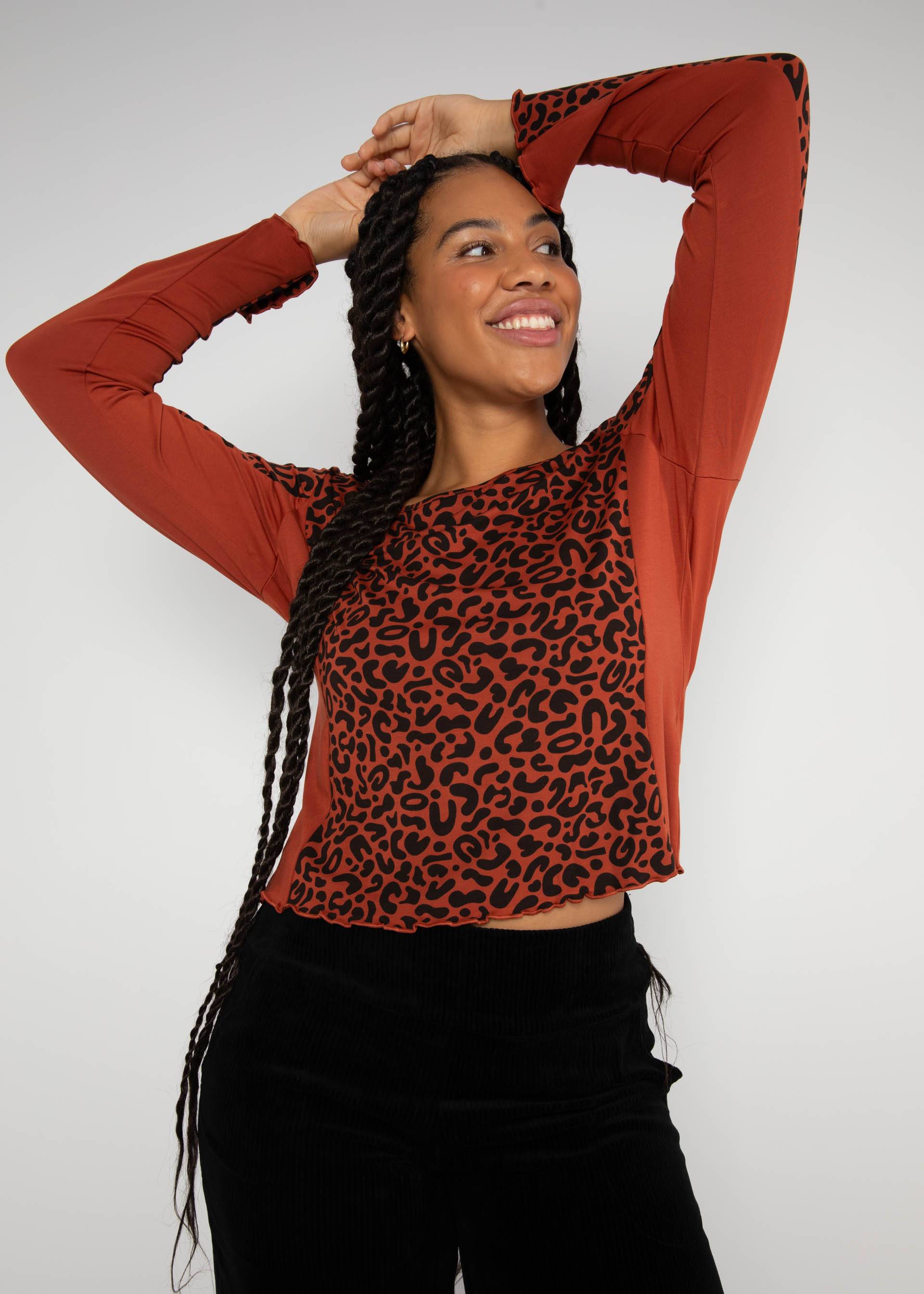 Longsleeve Sleek Lines, leo or no leo, Shirts, Braun