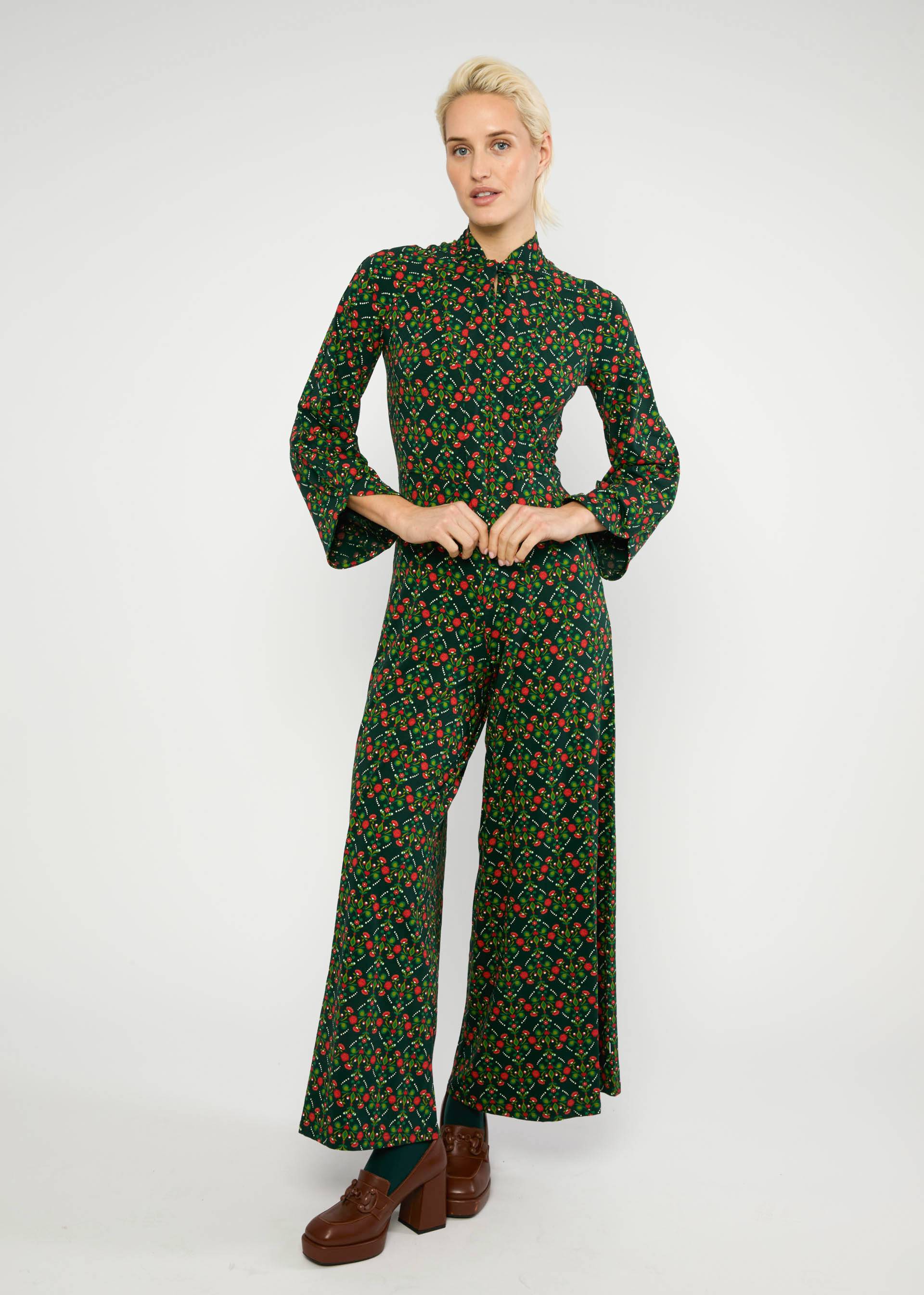 Jumpsuit Stride Along Bow, tiny shiny x-mastree, Jumpsuits, Grün