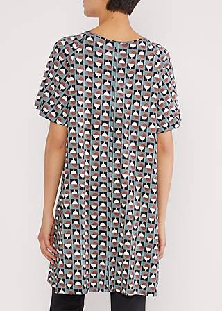 Tunikakleid Fly Little Bird Long, big dream graphic, Kleider, Schwarz