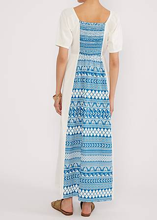 Maxikleid Grapewine Goddess, myth of mykonos, Kleider, Blau