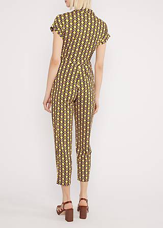 Jumpsuit Salut Ch&eacute;rie Olotte, pineapple shell, Jumpsuits, Black