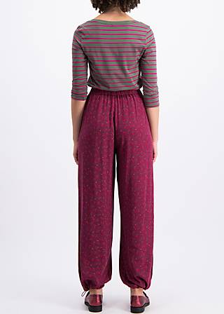 Trousers honkey tonk, rouge roses, Trousers, Red